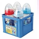 Bottle case for 4 wide neck feeding bottles