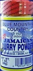 Blue Mountain Country Curry, Hot, 2-Ounce