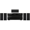 Pioneer HTP-SL100 5.1 Heimkinosystem (VSX-S300 Slimline-Receiver und S-SL100 Lautsprechersystem, 3D, 600 Watt, Dolby Digital, DTS) schwarz