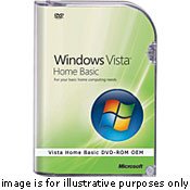 MICROSOFT WINDOWS VISTA HOME BASIC 32 BIT ENGLISH 30PK DSP 30 OEI DVD