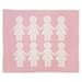 DwellStudio Paper Dolls Cashmere Silk Knit Icon Blanket - Petal