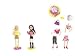 Polly Pocket Pop 'N Swap Fashion Frenzy Disco Doll Set