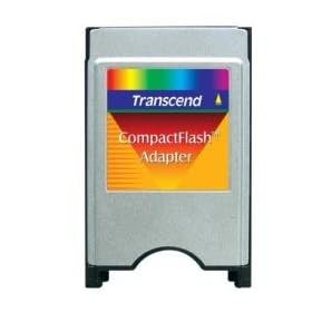 Transcend - Card adapter ( CF I ) - PC Card