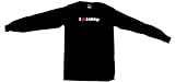 I Heart (Love) 1080p Men's Sweat Shirt XXL-Black