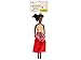 bulk buys KA317-24 Black Fashion Doll44; 24 Piece