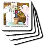 Review 3dRose LLC  / Brookus Brotherus Cactus - Set Of 8 Ceramic Tile Coasters