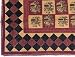 ShalinCraft Bedroom Decorating Double Layered Embroidered Cotton Bedspread India Block Printing (bscov310) Image