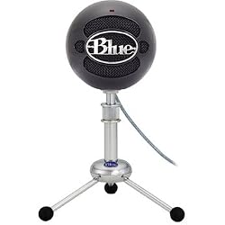 BLUE SNOWBALL USB MICROPHONE - Gloss Black