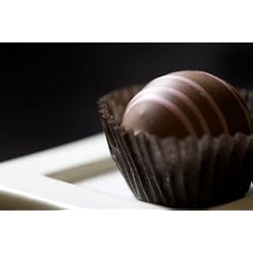 Milk Chocolate Strawberry Cheesecake Truffles by Sugar Plum Gourmet Chocolates