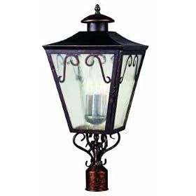 Maxim Lighting 30152CDOI - Cordoba 3 Light Outdoor Post Lantern - 30152CDOI by Maxim Lighting