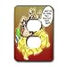 Londons Times Funny Animals Cartoons - Porcupine Safe Sex - Light Switch Covers - 2 plug outlet cover