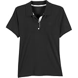 Misses Liz Wear Short Sleeve Solid Polo Shirt