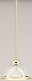 Westinghouse 6763500 Mini Pendant Light, Polished Brass