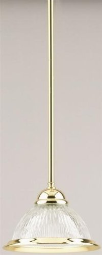 Westinghouse 6763500 Mini Pendant Light, Polished Brass