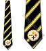 STEELERS TIE WOVEN STRIPE NECKTIES