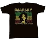 TS255 Bob Marley and the Wailers Positive Vibrations T-Shirt Reggae