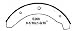 Wagner PAB269 Brake Shoe