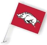 Arkansas Razorbacks Car Flag
