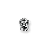 Praying Angel Charm in Sterling Silver for Reflections, Expression, Kera, Pandora and SilveRado Bracelets & Necklaces