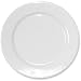 White Wide Rimmed Plates Crockery Dinner Set - 254mm 10" (Box 6)