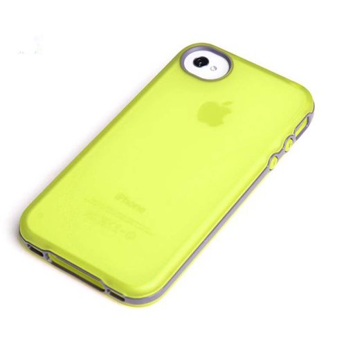 Yellow NEW ROCK Joyful free serious case for Apple Iphone 4 4s