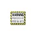 Warning Protected by MARTIAL ARTS - Window Bumper Sticker