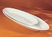 Pillivuyt 240146 Oblong Fish Platter, Small - 18 x 6.5 Inch
