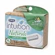 Schick Intuition Naturals Sensitive Care Razor Refill, 6-Count