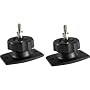 Definitive Technology Pro-Mount 80 Articulating Wall Brackets (Pair, Black)
