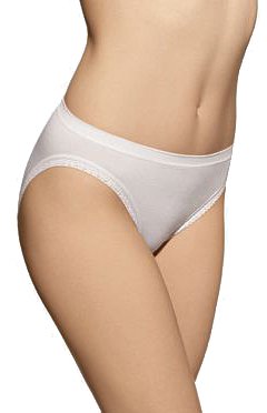 31JtIzFYaCL Warners Womens All Day Fit Seamless Hi Cut #5193