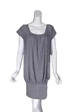 HUMANOID S/S Scoop Neck Pocket Dress in Gray