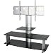 FS205 Universal TV Stand w/ Shelves & Bracket for 32", 37", 40", 42", 46", 52" LCD/Plasma TVs