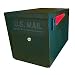 Outdoor Living : Locking Security Mailbox - Black