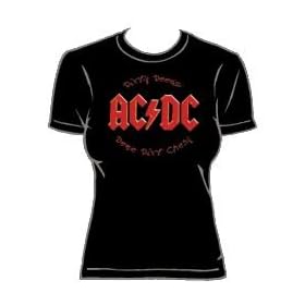 Buy AC DC - Dirty Deeds Done Dirt Cheap Ladies Junior Girls T-Shirt