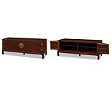 Chinese Kang Media Cabinet - Mahogany
