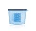 Wumal Reusable Seal Silicone Fresh Bag Food Storage Bag Airtight Container 1-Liter Fresh Bag,Versatile Cooking Bag,No-BPA(Blue)