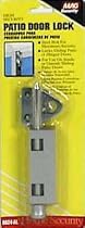 Mag Engineering #8824-AL Aluminum Patio DR Lock
