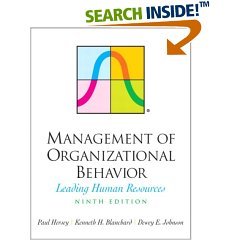 City Travel Guides Discounted  Books : Management of Organizational Behavior (9th Edition)