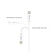 [Apple MFi Certified] Aukey Lightning to USB Cable 8 pin Sync and Charging Cord for Apple iPhone 6s, 6s Plus, iPad Pro and More (CB-D3)
