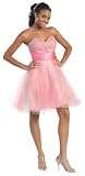 Strapless Cocktail Party Junior Prom Dress #2651