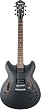 Ibanez Artcore AS73B Semi-Hollow Electric Guitar - Black Flat