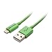 [Apple MFi Certified] Cable Matters Lightning Cable in Green 3.3 Feet/1 Meter