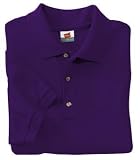 Hanes Stedman - 7-Ounce Pique Knit Sport Shirt Purple -2XL