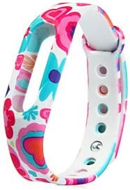 Vahno Replacement TPU Colorful Pattern Xiaomi Miband Bracelet Wrist Strap for Xiaomi Smart Watch