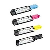 Dell 3100cn 4-Pack: 1 each of:BLACK CYAN MAGENTA AND YELLOW Compatible Toner