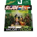 Duke & Overkill GI Joe Venom vs. Valor Action Figures