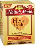 Nature Made Heart Health Pack with Fish Oil, Flaxseed Oil, CoQ10 and Vitamin B Complex - 60 Packets