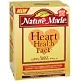 Nature Made Heart Health Pack with Fish Oil, Flaxseed Oil, CoQ10 and Vitamin B Complex - 60 Packets