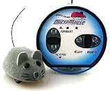 Maus SET -ferngesteuert- für Katzen - Micro Mini Racer Mouse - (grau) Katzenspielzeug