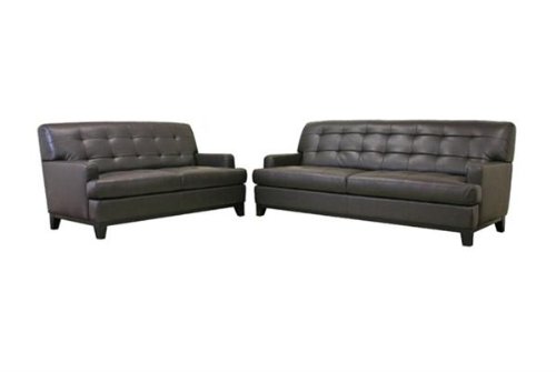 BrownLeatherloveseatWholesaleInteriors